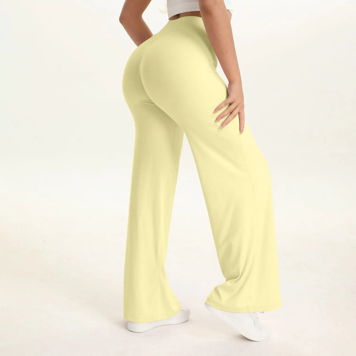 Legginsy SoftMotion — wysoki stan, naked feel, do jogi i fitnessu