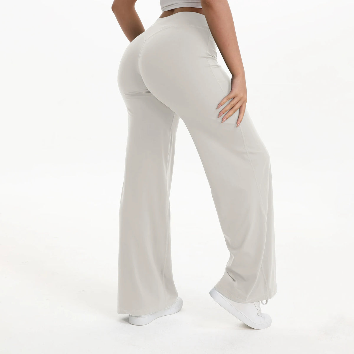 Legginsy SoftMotion — wysoki stan, naked feel, do jogi i fitnessu