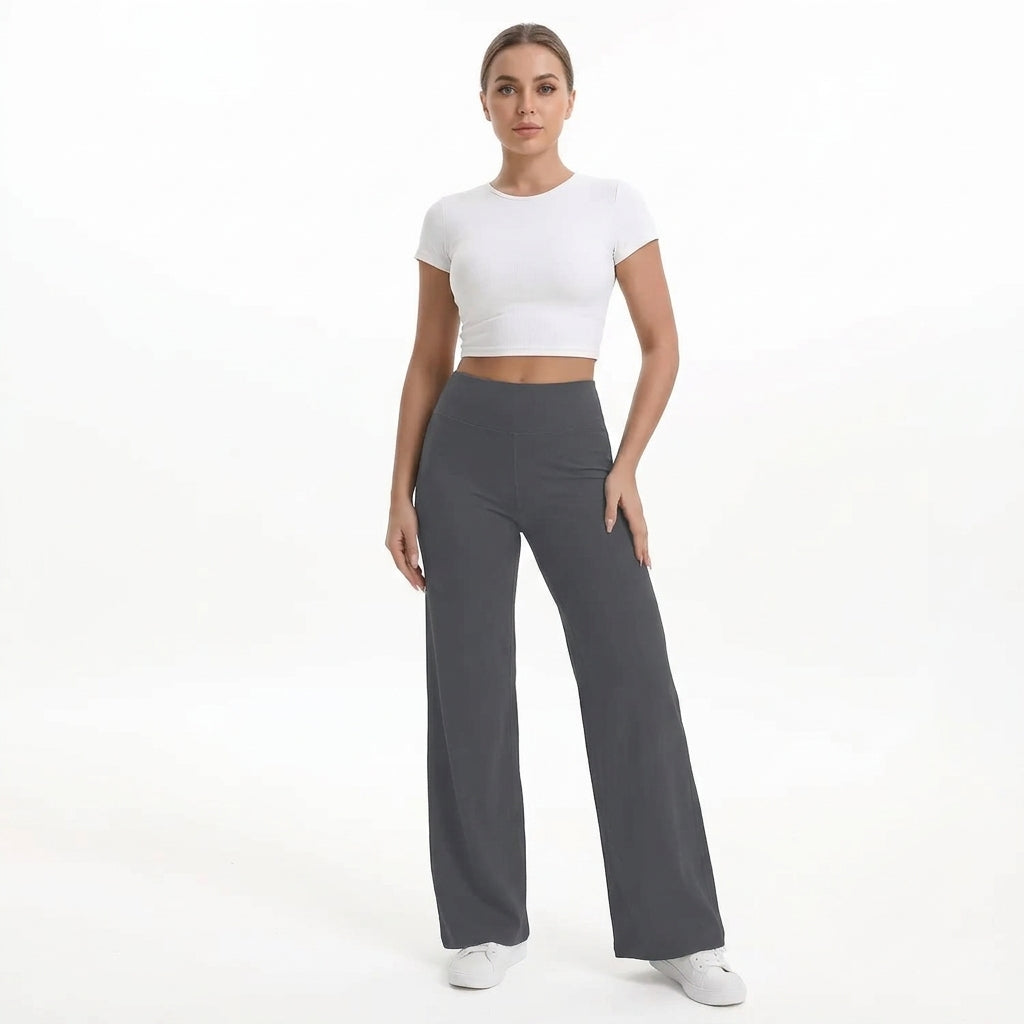 Legginsy SoftMotion — wysoki stan, naked feel, do jogi i fitnessu