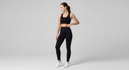 Legginsy treningowe Krakow — wyszczuplające, z wysokim stanem, efektem scrunch i kieszeniami